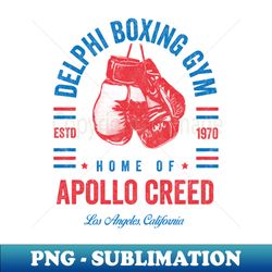 Apollo Creed - Boxing Gym - PNG Sublimation Digital Download - Boost Your Success with this Inspirational PNG Download