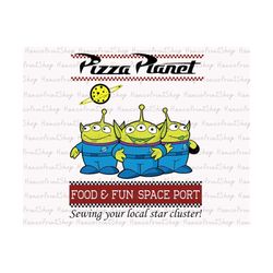 Pizza Pl anet SVG, Story about Toys SVG, Green Aliens Svg, Foods and Drinks Svg, Pizza Box Party Svg, Pizza Restaurant Svg, Digital Download