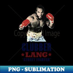 Clubber Lang Boxing Gym - Digital Sublimation Download File - Unlock Vibrant Sublimation Designs