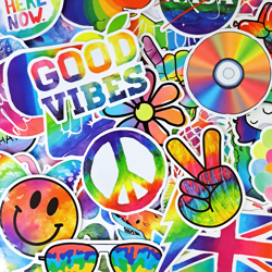 50 PCS Pride Month Sticker Pack, Happy Rainbow Stickers, LGBTQ Stickers, Gay Stickers, Lesbian Stickers, Queer Stickers