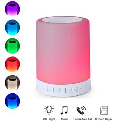 Make cell CL 671 Wireless Bluetooth Touch Lamp Portable Stereo Bass Speaker compatible for All Android
