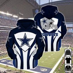 Dallas Cowboys Hooded Sweatshirt Long Sleeve for Youth