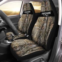 Hunting tree camo Custom 3D Car Seat covers &8211 personalized Hunting, Fishing car accessories gifts &8211 Chipteeamz I