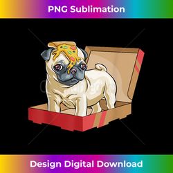 Pug Dog Puppy Funny Slice Gift Lover Cute Pizza Box - Bohemian Sublimation Digital Download - Channel Your Creative Rebel