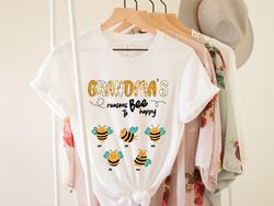 custom grandma shirt , personalized grandma grandchildren gift shirt , mothers day gift, grandmas shirt  with grandkids