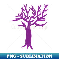 Purpule Tree design - Modern Sublimation PNG File - Perfect for Sublimation Art