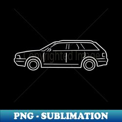 Audi 80 Variant - PNG Sublimation Digital Download - Capture Imagination with Every Detail