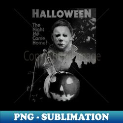 Michael Myers - PNG Transparent Digital Download File for Sublimation - Create with Confidence
