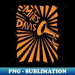 Miles Davis Trumpet - Artistic Sublimation Digital File - Spice Up Your Sublimation Projects
