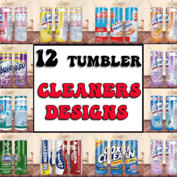 Cleaner Tumbler Wrap Sublimation Design, 20oz Tumbler Wraps Plantillas, Funny Tumbler Designs, Best Straight Design