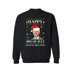 Santa Joe Biden Christmas Sweatshirt, Funny Happy th of July ,Happy New year shirt, Valentine shirt, T-shirt