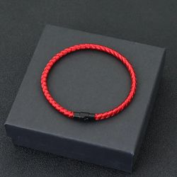 Grade A Lucky Red Thread Bracelet for Men and Women | Magnetic Couple Bracelet for Wealth and Prosperity