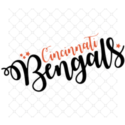 Cincinnati Bengals Svg, Sport Svg, Cincinnati Svg,