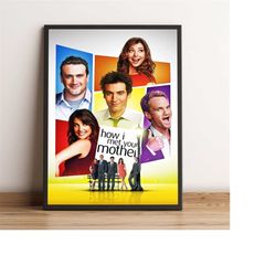 How I Met Your Mother Poster, Phoebe Waller Bridge Wall Art, Andrew Scott Tv Series Print, Best Gift for Tv Series Fans,