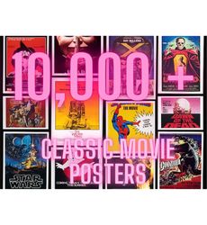 Vintage Movie Poster Collection - High-Quality Digital Downloads