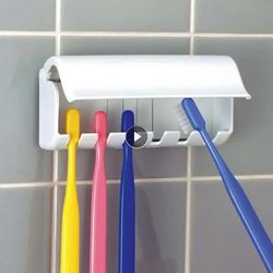 Toothbrush Holder Punch-free Wall-mounted