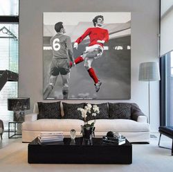 FIFA Best Football Legends , Football Canvas or Poster, Legend Players, Football Home decor & wall art