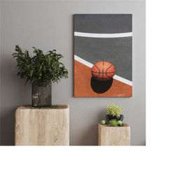 Basketball Sport, Basketball Print, Basketball wall art, Sport poster, Sports photography, Sports wall art, Framed Canva