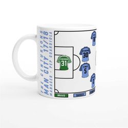 Manchester City Coffee Mug | The Centurions | Football Mug | Gift For Man City Fans | Birthday Gifts