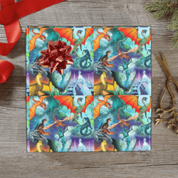 wings of fire gift wrapping paper