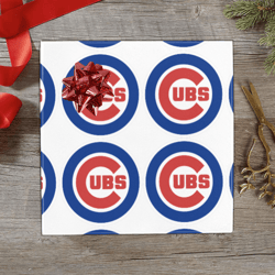 chicago cubs gift wrapping paper