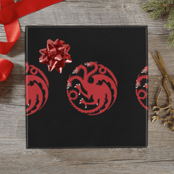 targaryen dragon gift wrapping paper