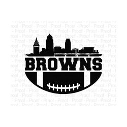 Browns Football Svg Instant Download 5
