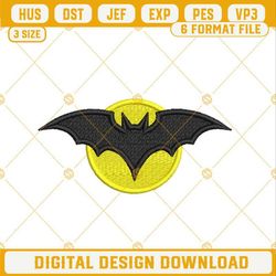 Batman Logo Symbol Embroidery Designs, Batman Embroidery Design File, Batman Embroidery Files.jpg