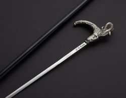 Custom Hand Forged, High Carbon Steel Sword Stick, Functional Walking Cane, Walking Stick, Cane Swords, Gift For Him