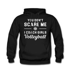 coach girl volleyball hoodie. volleyball coach sweater. volleyball