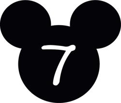 Mickey 7 Svg, Mickey Mouse Svg, Minnie Svg, Mickey Head Svg, Disney Svg, Disney Family Vacation Png, Digital download