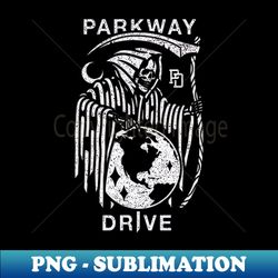 Vintage parkway drive skull 1 - Retro PNG Sublimation Digital Download