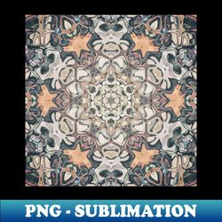 Kaleidoscope of Earth Tones - Creative Sublimation PNG Download - Defying the Norms