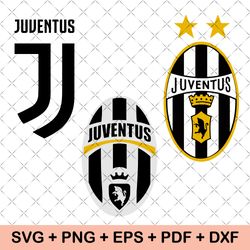 Juventus svg, FC svg, football svg, football club svg, sports svg, game svg, cricut DXF, SVG, PNG