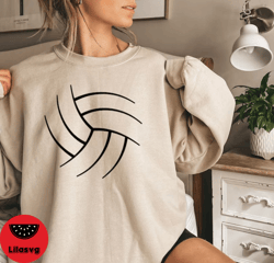 Volleyball Sweatshirt, Womens Volleyball Sweatshirt , Beach Volleyball Clothing, Gift For Volleyball Player, Volleyball