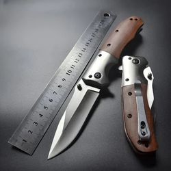 Outdoor Folding Knife, Field High Hardness Knife, Stainless Steel Fruit Knife,camping ,tactical knife