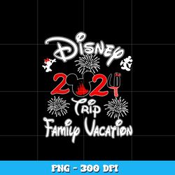 2024 trip family vacation png, Disney Png, cartoon png, Logo design Png, Digital file png, Instant Download.