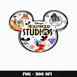 Mickey disney hollywood studios Png, Mickey Png, Disney Png, Png design, cartoon Png, Instant download.