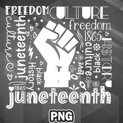 African PNG Juneteenth Freedom Day Black Culture PNG For Sublimation Print Top For Cricut