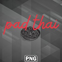 Asian PNG Pad Thai Digital For Cricut