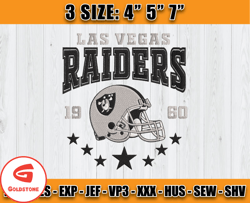 Las Vegas Raiders Football Embroidery Design, Brand Embroidery, NFL Embroidery File, Logo Shirt 58