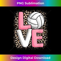 love volleyball leopard print women girls volleyball lover - deluxe png sublimation download - crafted for sublimation excellence