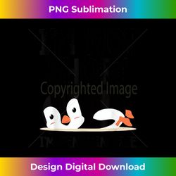 I'm Not Short I'm Penguin Size Funny Penguin Lover Gifts - Edgy Sublimation Digital File - Reimagine Your Sublimation Pieces