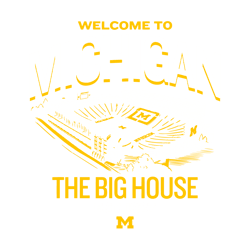 Welcome To Michigan The Big House SVG