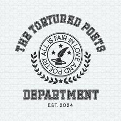 Retro Tortured Poets Department Album Est 2024 SVG