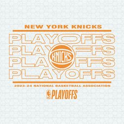 New York Knicks 2024 Nba Playoffs SVG
