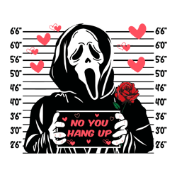 Horror No You Hang Up Ghostface SVG