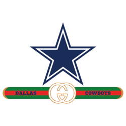 Dallas Cowboys Gucci Logo SVG Digital Download