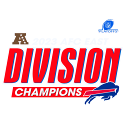 Buffalo Bills Afc East Division Champions 2023 SVG