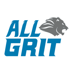 All Grit Detroit Lion Mascot Football SVG